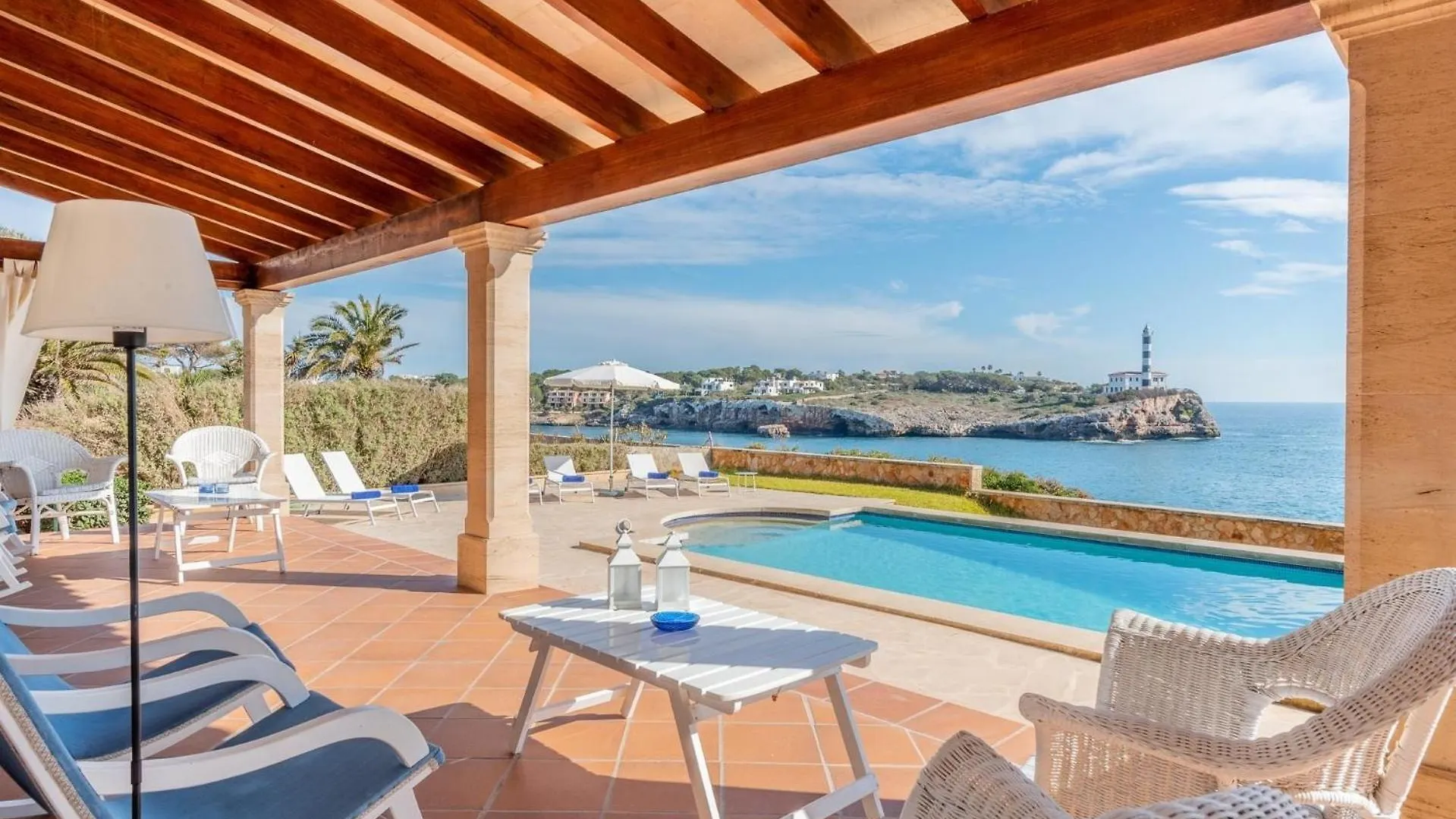 Ferienhaus Mit Privatpool Fuer 9 Personen Ca 340 Qm In Portocolom, Mallorca Suedostkueste Von Mallorca Portocolom